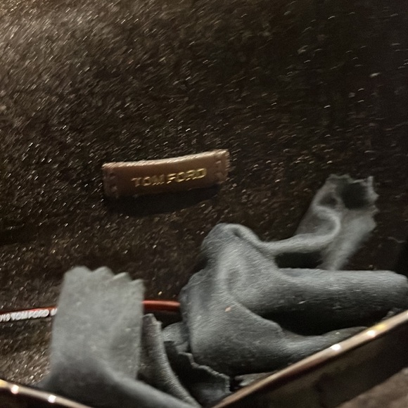 Tom Ford Shiny dark bronze sunglasses. In great condition. - Picture 8 of 13